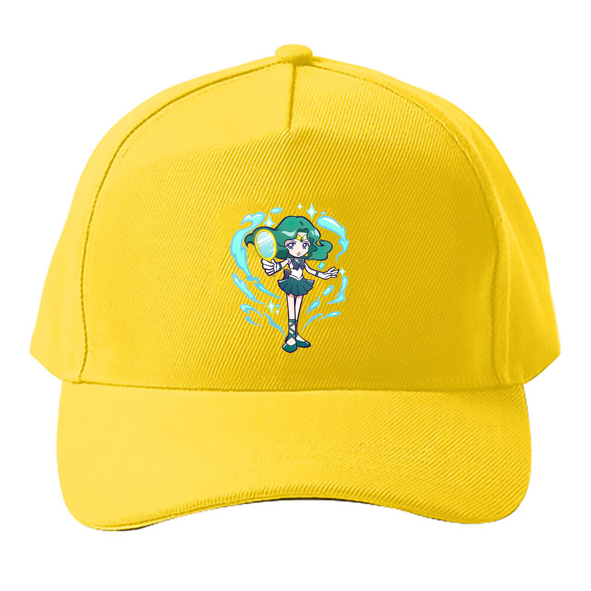 （画像用） 美少女戦士セーラームーン 海王 みちる（かいおう みちる） Sailor Moon Kaiou Michiru ベースボールキャップ 綿100％ 男女兼用 帽子 スポーツ